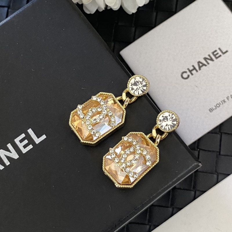 Ch*el earrings